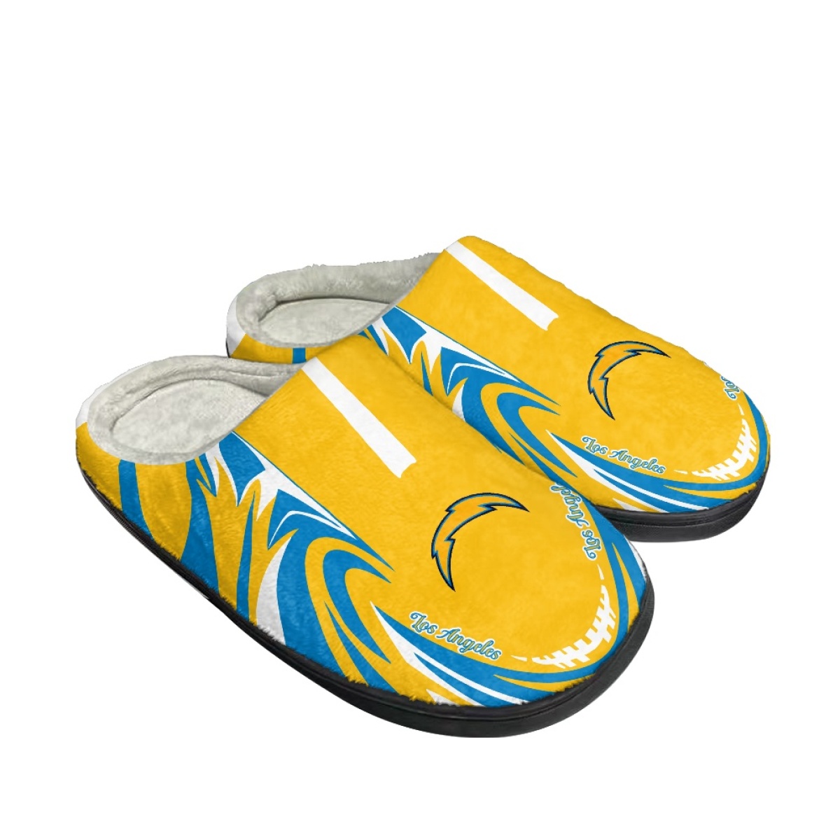 Men's Los Angeles Chargers Slippers/Shoes 004